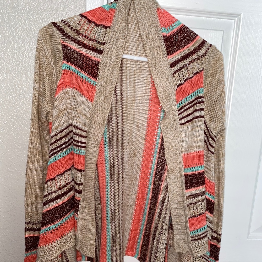 High low cardigan